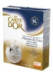 CARTE D OR mousse de coco