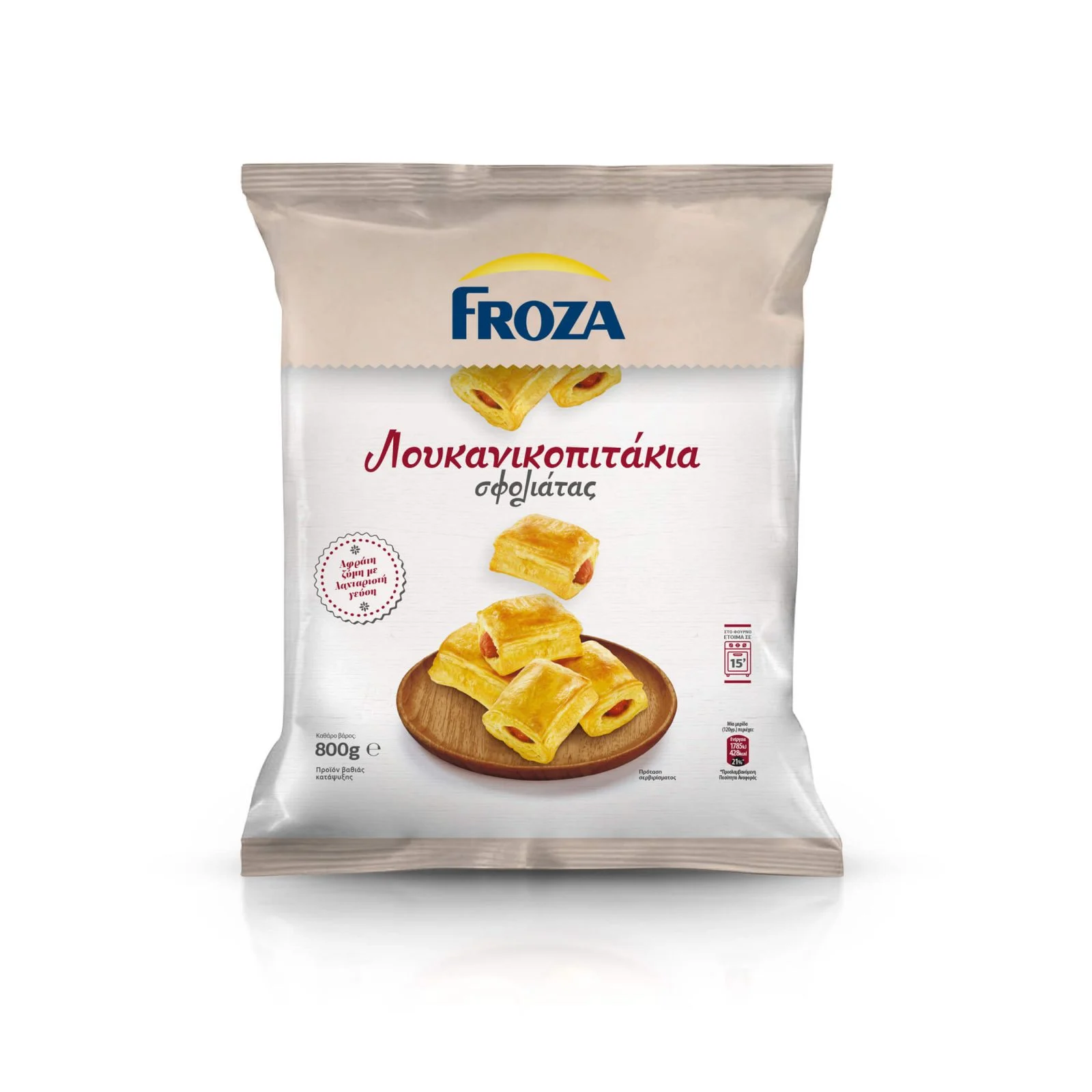 FROZA syskevasia loukanikopitakia