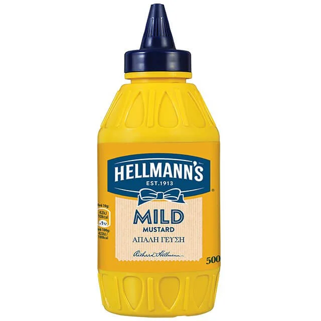 HELLMANS mild mustard 500g