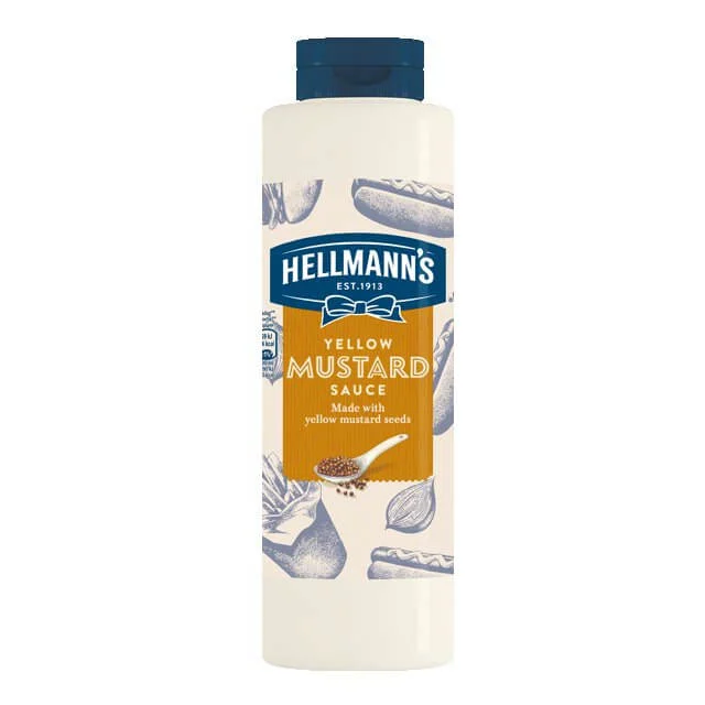 HELLMANS yellow mustard sause