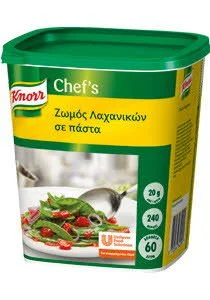KNORR zomos laxanikon se pasta
