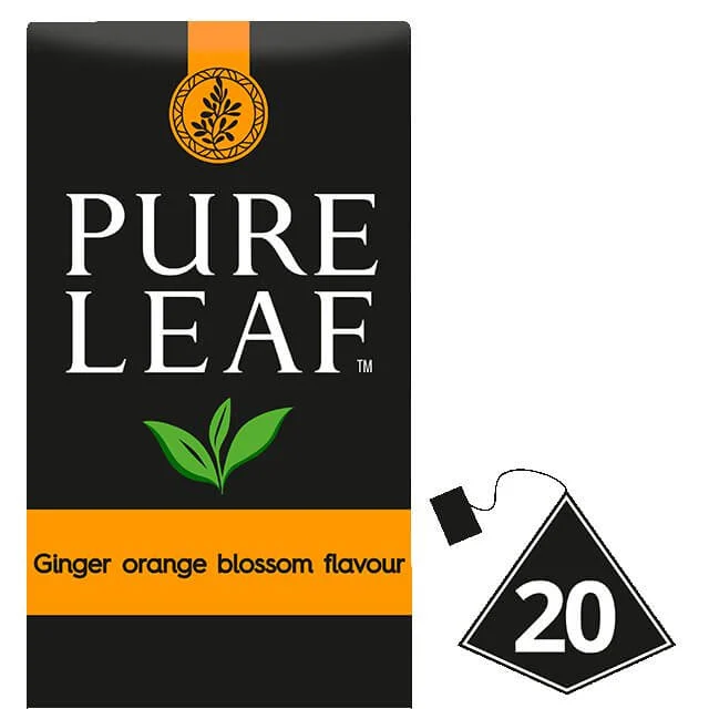 PURE LEAFE ginger anthos portokaliou