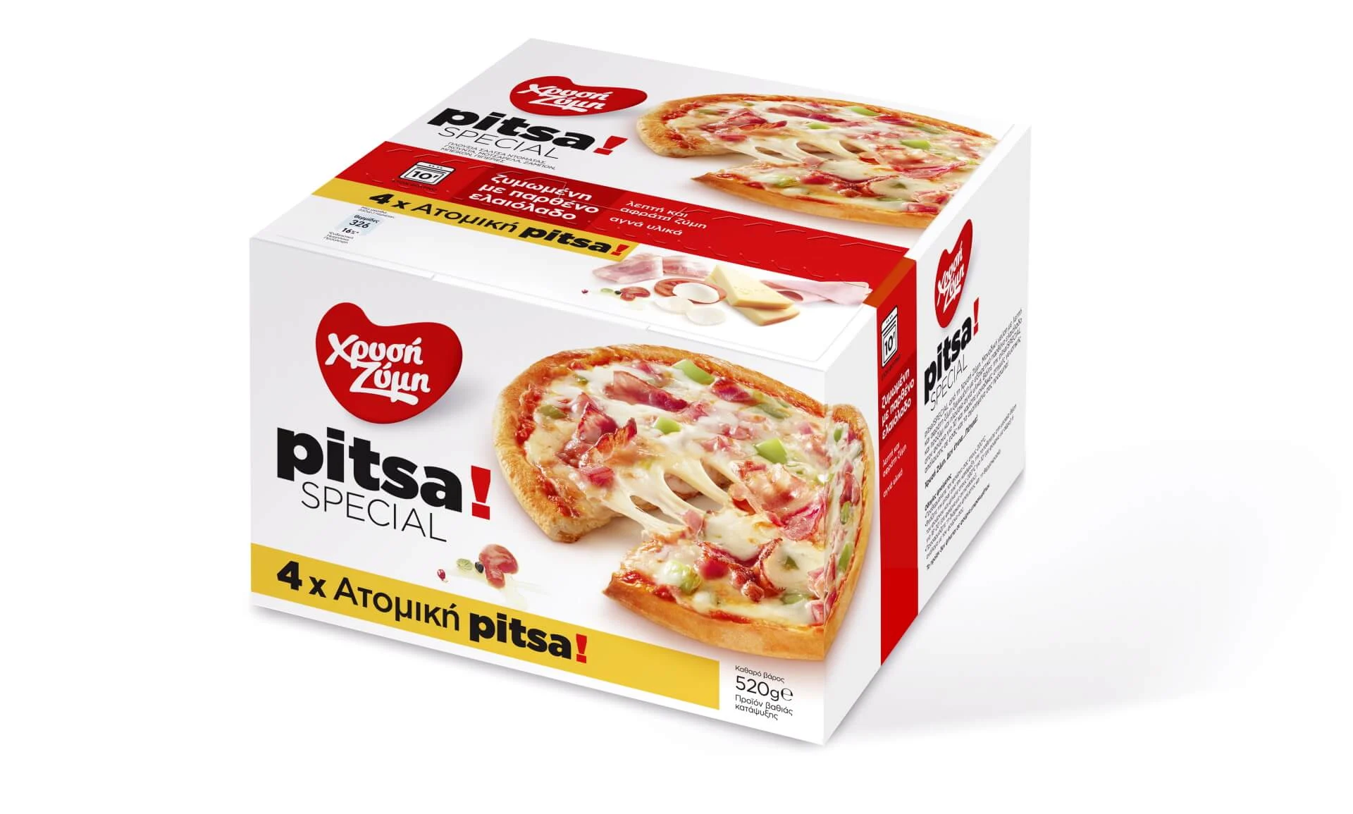 XRYSI ZYMI atomiki pitsa 450g