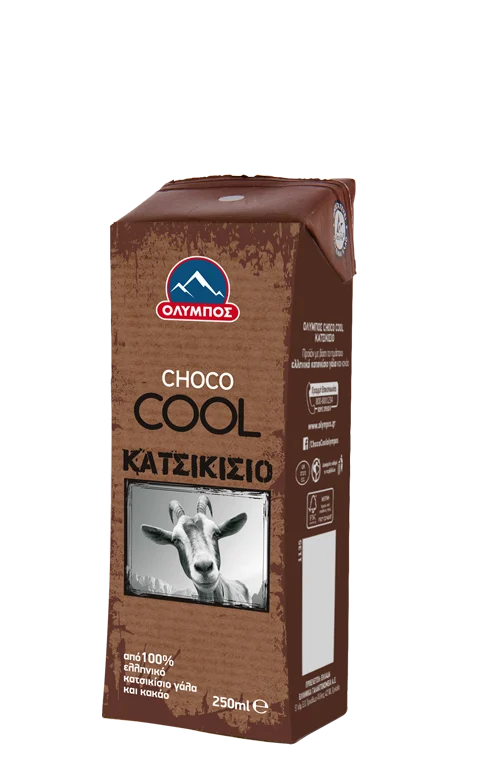 Σοκολατούχο Γάλα Choco Cool Κατσικίσιο